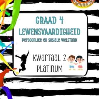Persoonlike en sosiale welsyn
• 	Gesonde gewoontes: eet, slaap, oefen
• 	Higiëne en persoonlike sorg
• 	Besluitneming en verantwoordelikheid